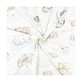 Бархетна Пелена Принт 80 80см Спяща Панда Galix