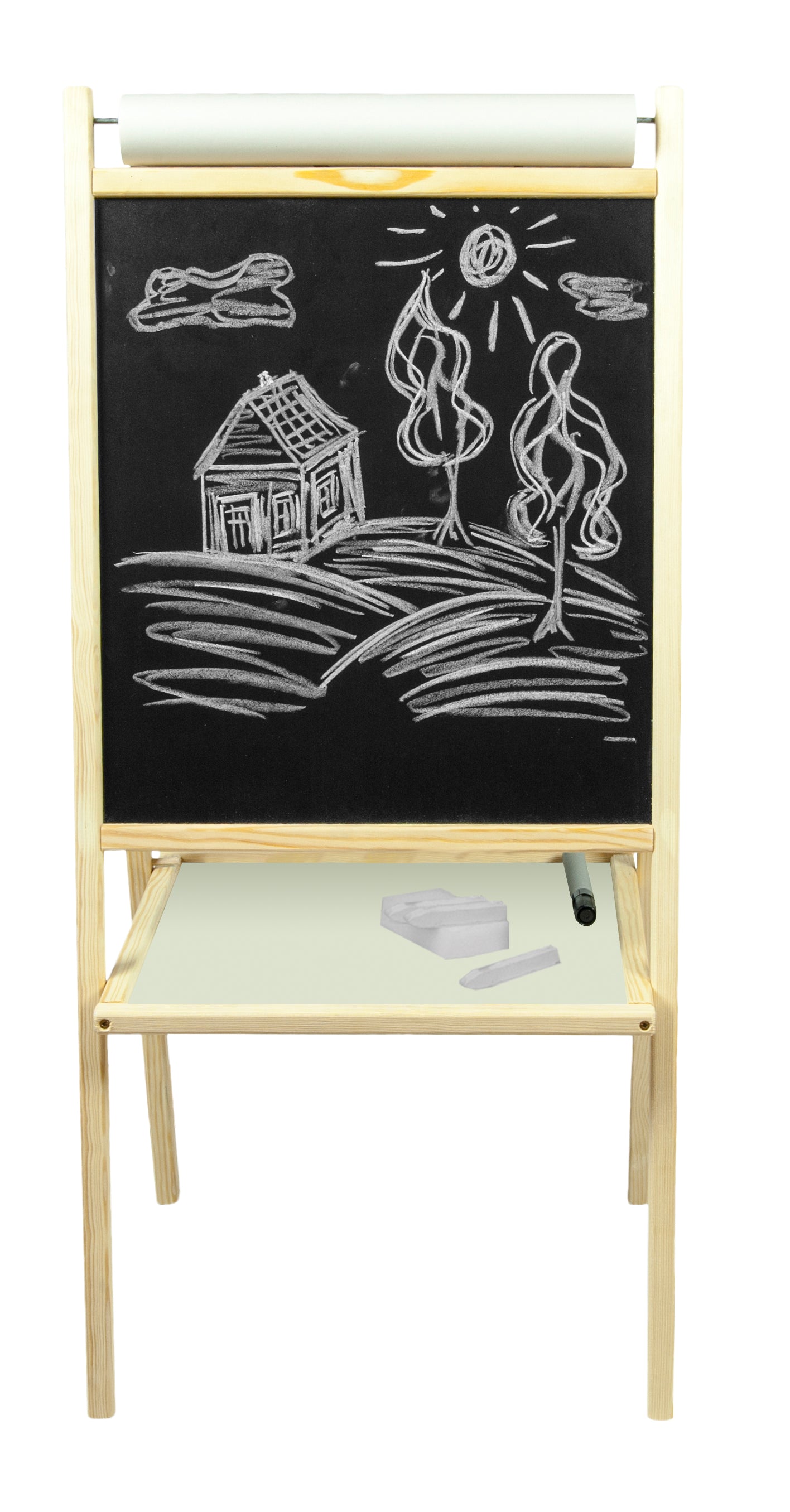 Дървена Дъска За Рисуване Двустранна Mpp 3Toysm