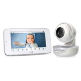 Monitor pentru bebeluși Hubble Connected Nursery Pal Deluxe cu ecran tactil inteligent HD și cameră
