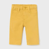 2517 Панталон Дълъг Туил Куркума 6-9 --- BebeMama