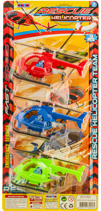 Хеликоптери 3 Бр На Картон 42Х19Х5