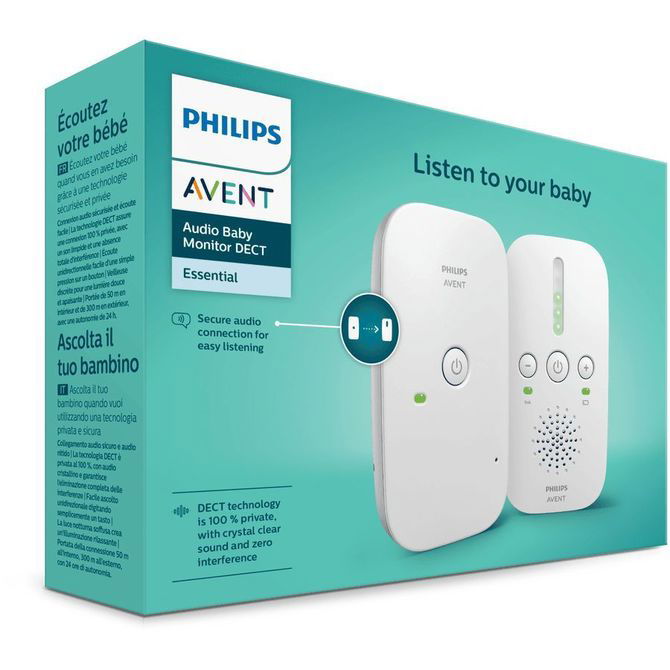 Philips Avent Dect Бебефон Scd502/26 --- BebeMama