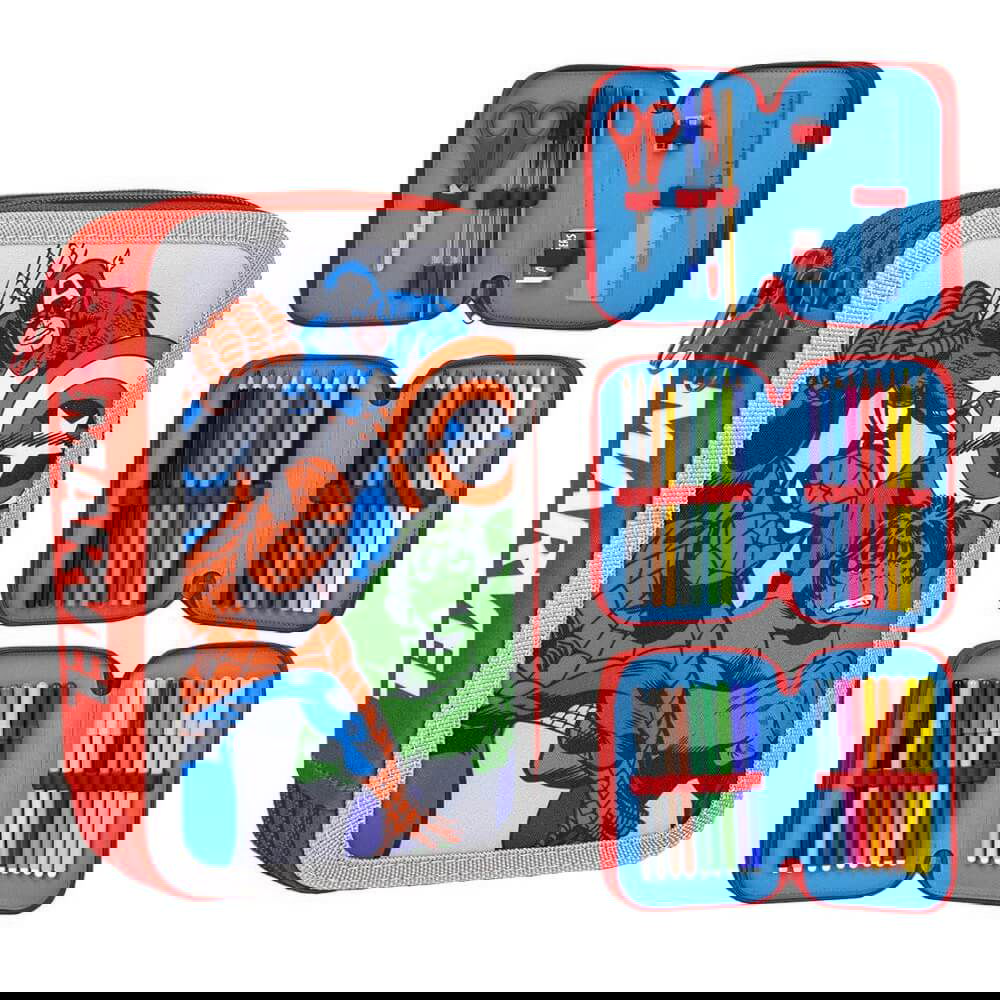 2700000574 Несесер Пълен С Три Отдел.Avengers --- BebeMama