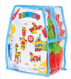 Конструктор Едри Части 62 Елемента В Раница С Цип 29x16х23 Julia