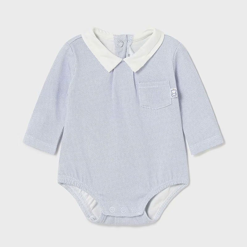 2758 Боди КомбинираноСин 1-2 --- BebeMama