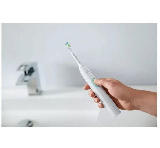 Philips Sonicare Ел. Четка За Зъби 4300 Protectiveclean Hx6807/28 Brushsync - Бял + Кутия --- BebeMama