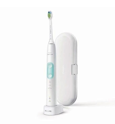 Philips Sonicare Ел. Четка За Зъби 5100 Protective Clean Hx6857/28 Brushsync - Бял + Кутия --- BebeMama