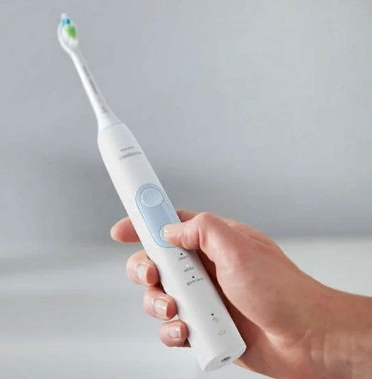 Philips Sonicare Ел. Четка За Зъби 5100 Protective Clean Hx6857/28 Brushsync - Бял + Кутия --- BebeMama