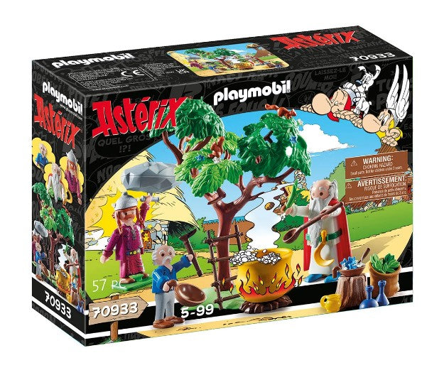 Playmobil - Asterix: Getafix și Cazanul Poțiunii Vaginale