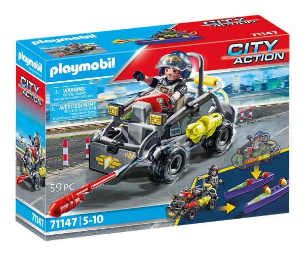 Playmobil - Echipă de poliție tactică pentru toate terenurile