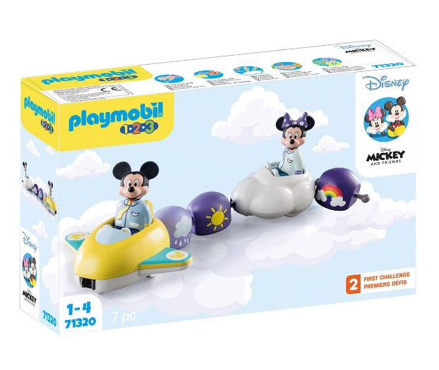 Playmobil - Пътешествие С Облак На Мики И Мини