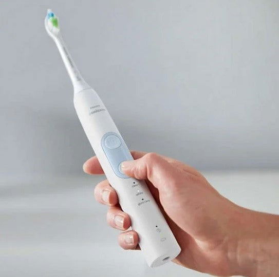 Philips Sonicare Ел. Четка За Зъби 5100 Protective Clean Hx6859/29 Brushsync Бял --- BebeMama