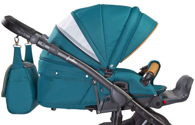 2В1 Количка Frontera Dark Turquoise --- BebeMama