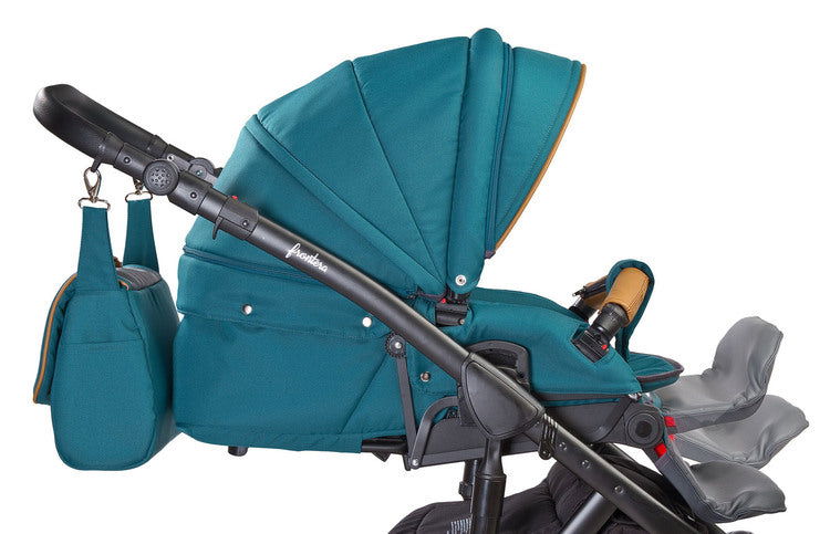 2В1 Количка Frontera Dark Turquoise --- BebeMama