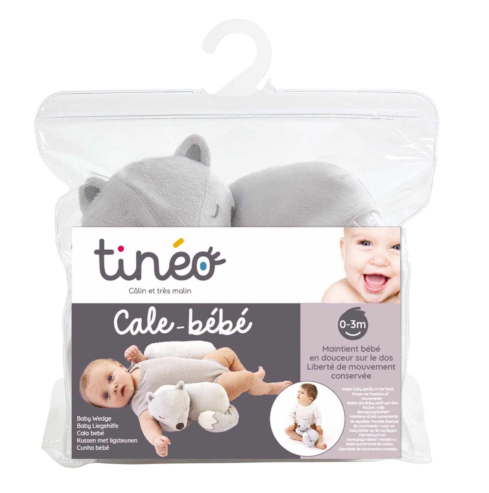2В1 Позиционираща Възглавница И Мека Игарчка Tineo --- BebeMama