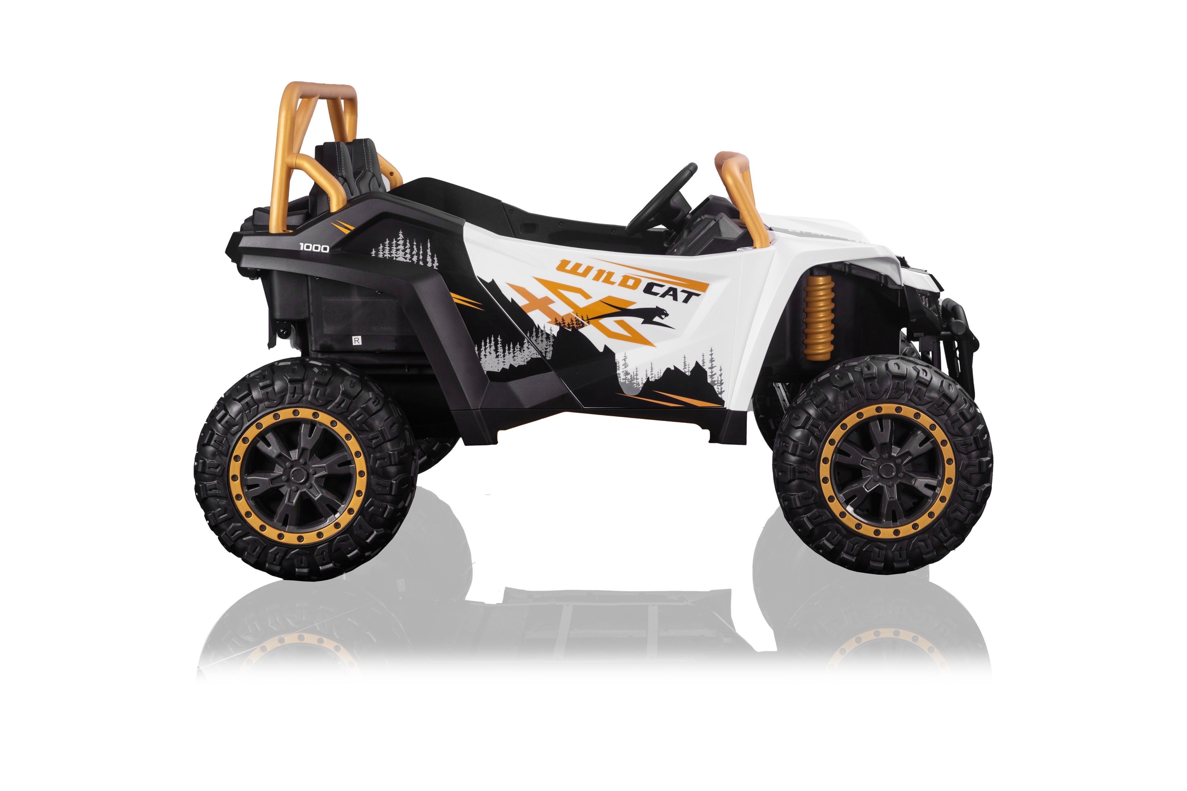 Акумулаторна Кола Licensed Arctic Cat White Kikkaboo