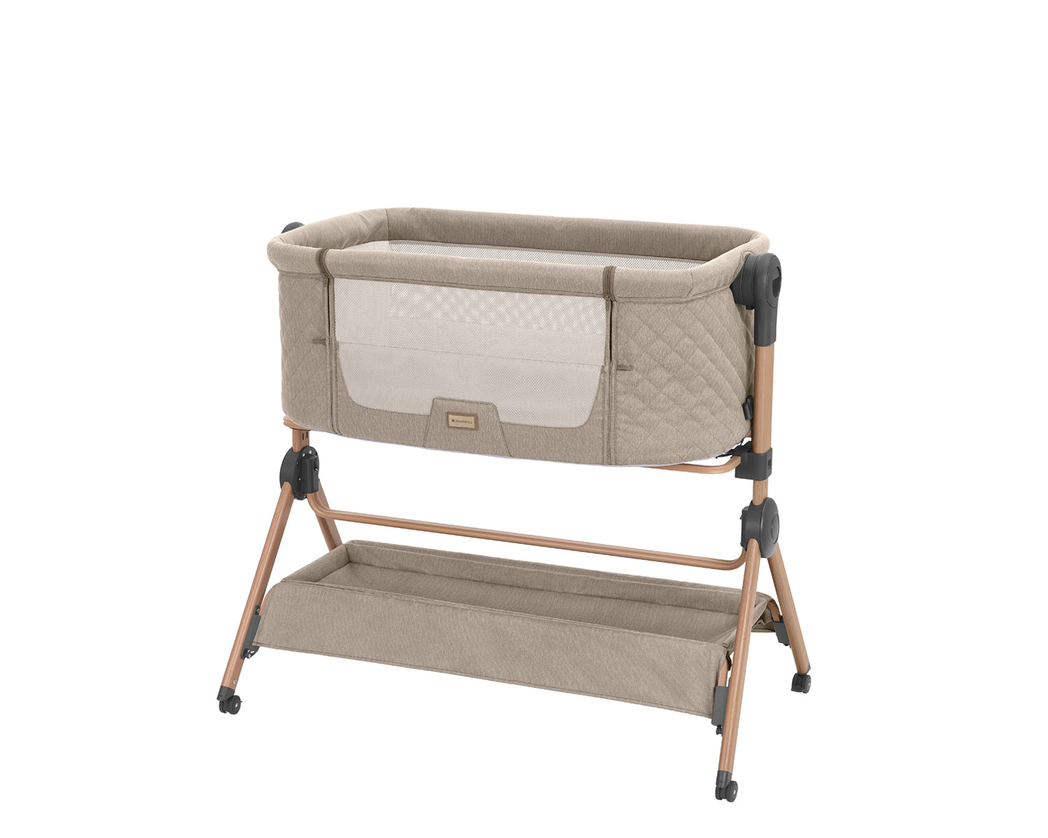 2в1 Мини Кошара + Стол За Хранене Sleat Me Beige Kikkaboo