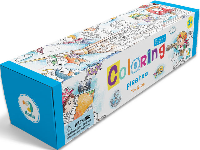 Постер За Рисуване В Кутия Пирати 5Х19Х5