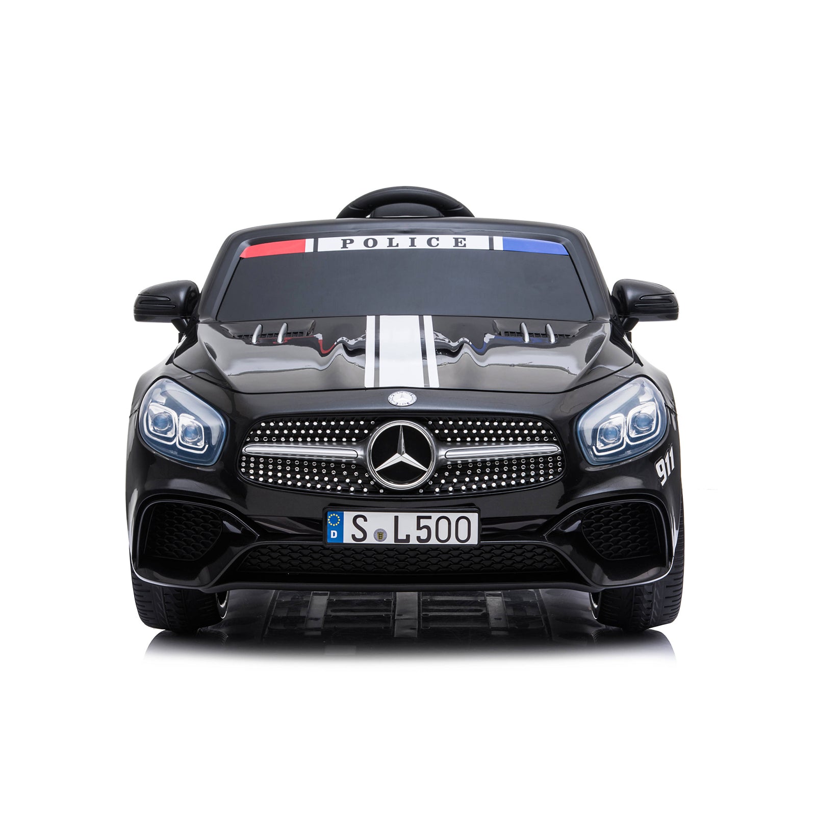 Ел. Кола Police Mercedes Sl500 Черна Chipolino