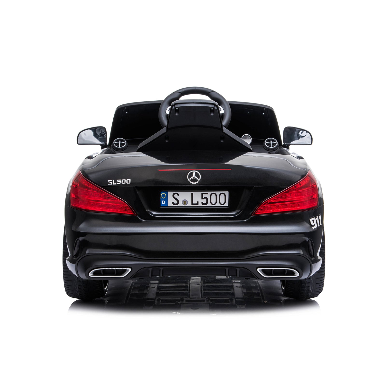 Ел. Кола Police Mercedes Sl500 Черна Chipolino