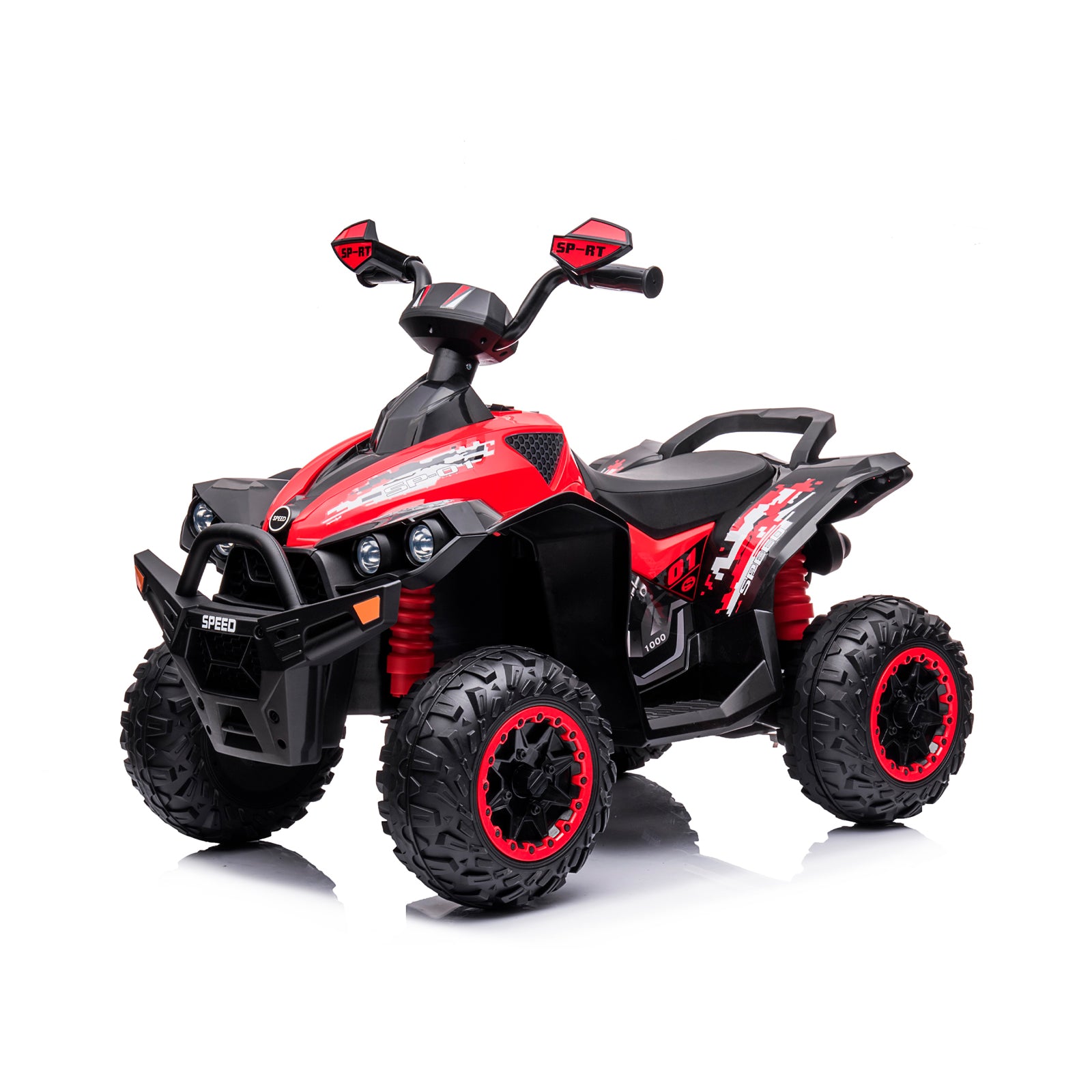 Ел. Atv Speed Червено Chipolino