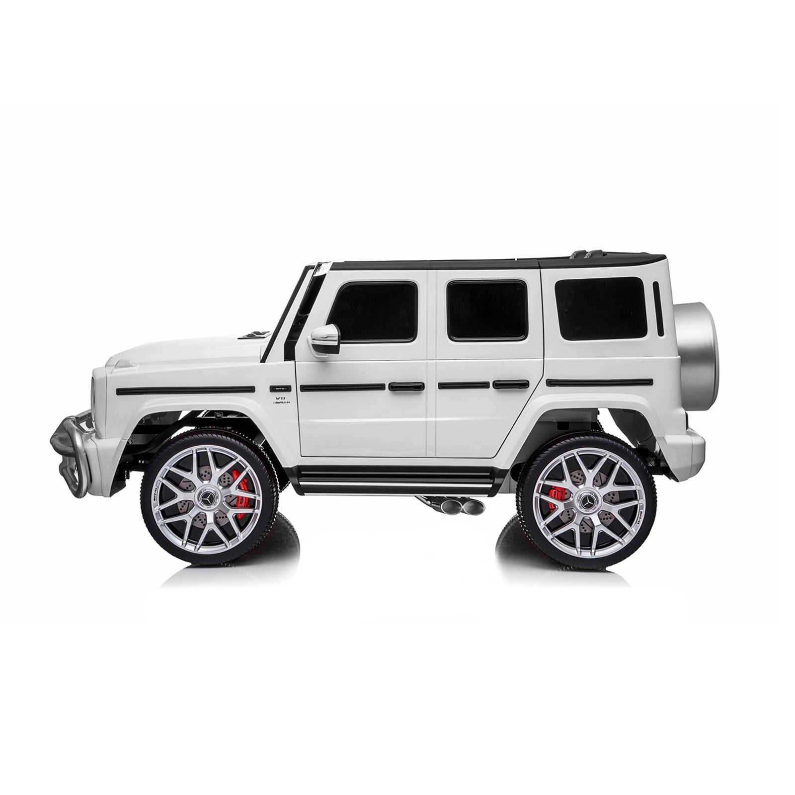 Eл.джип Mercedes G63 За Две Деца Бял Eva Chipolino