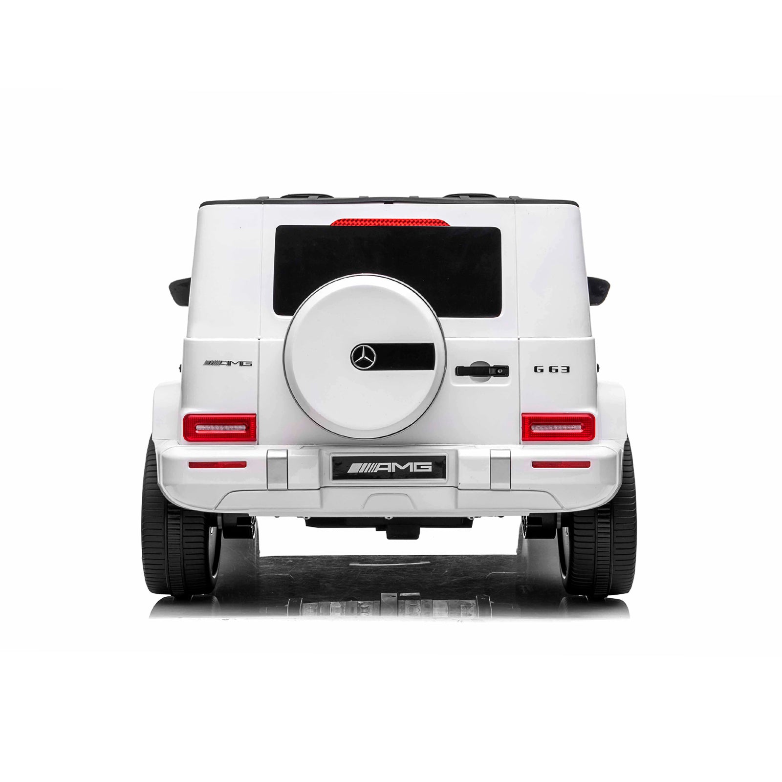 Eл.джип Mercedes G63 За Две Деца Бял Eva Chipolino