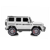Eл.джип Mercedes G63 За Две Деца Бял Eva Chipolino