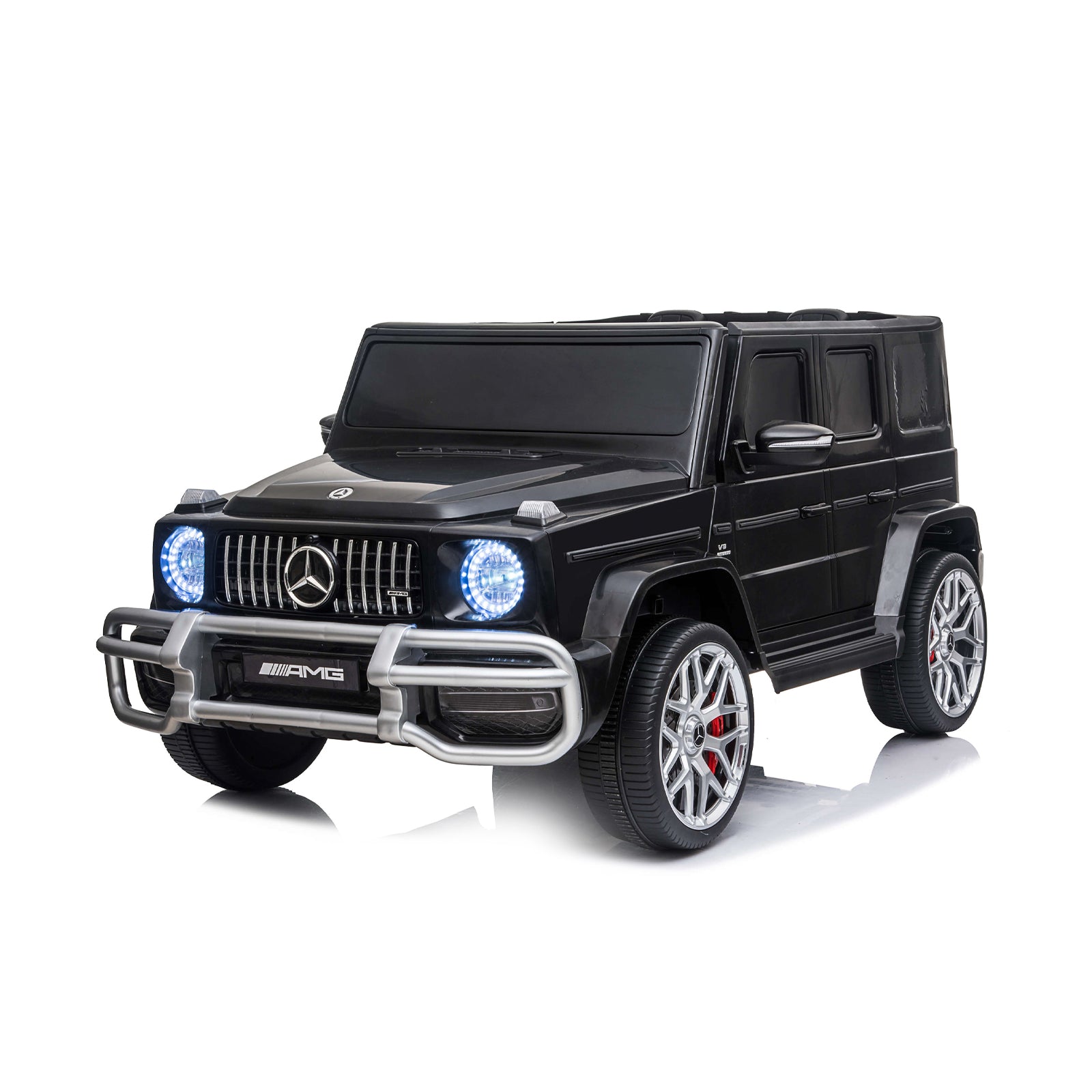 Eл.джипmercedes G63 За Две Деца Черен Ev Chipolino