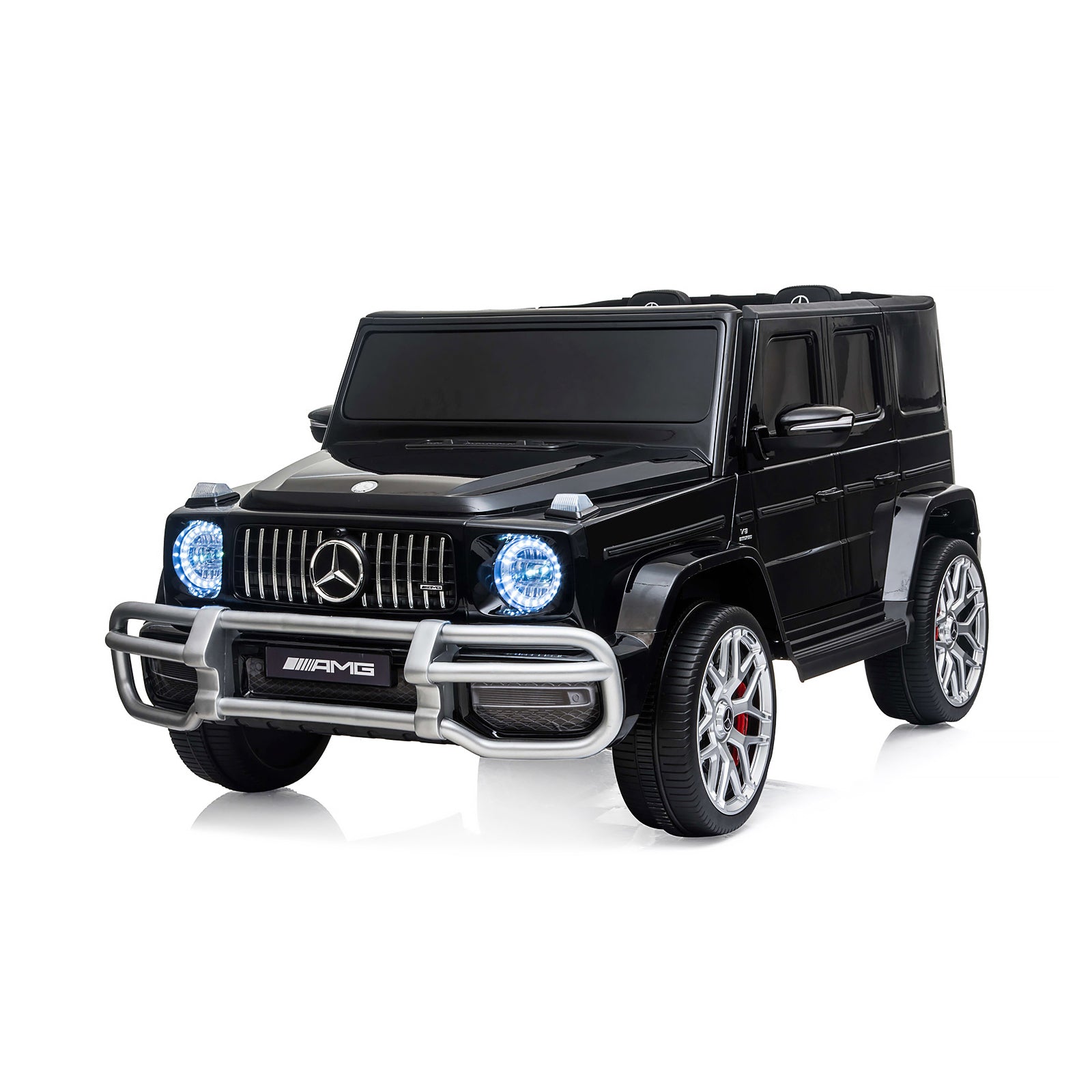 Eл.джипmercedes G63 За Две Деца Черен Ev Chipolino