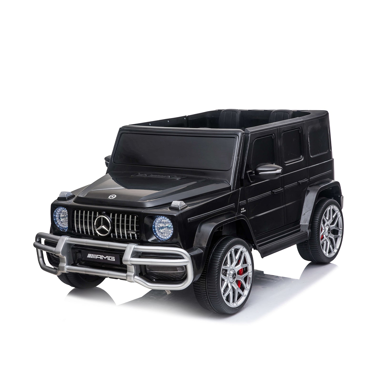 Eл.джипmercedes G63 За Две Деца Черен Ev Chipolino