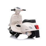 Електрически Мотор Mini Vespa Бял Chipolino
