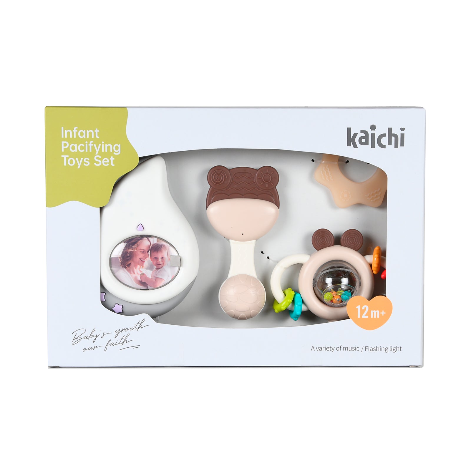 Комплект Успокояващи Играчки 4 Ч.в Кутия Chipolino