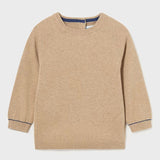 309 Пуловер Памук Basic Бежов 18 --- BebeMama