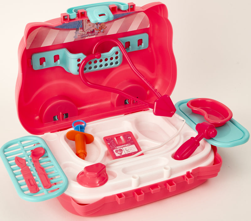 Куфар На Колелца Малкия Доктор И Малката Мед Сестра 29X22X9 --- BebeMama