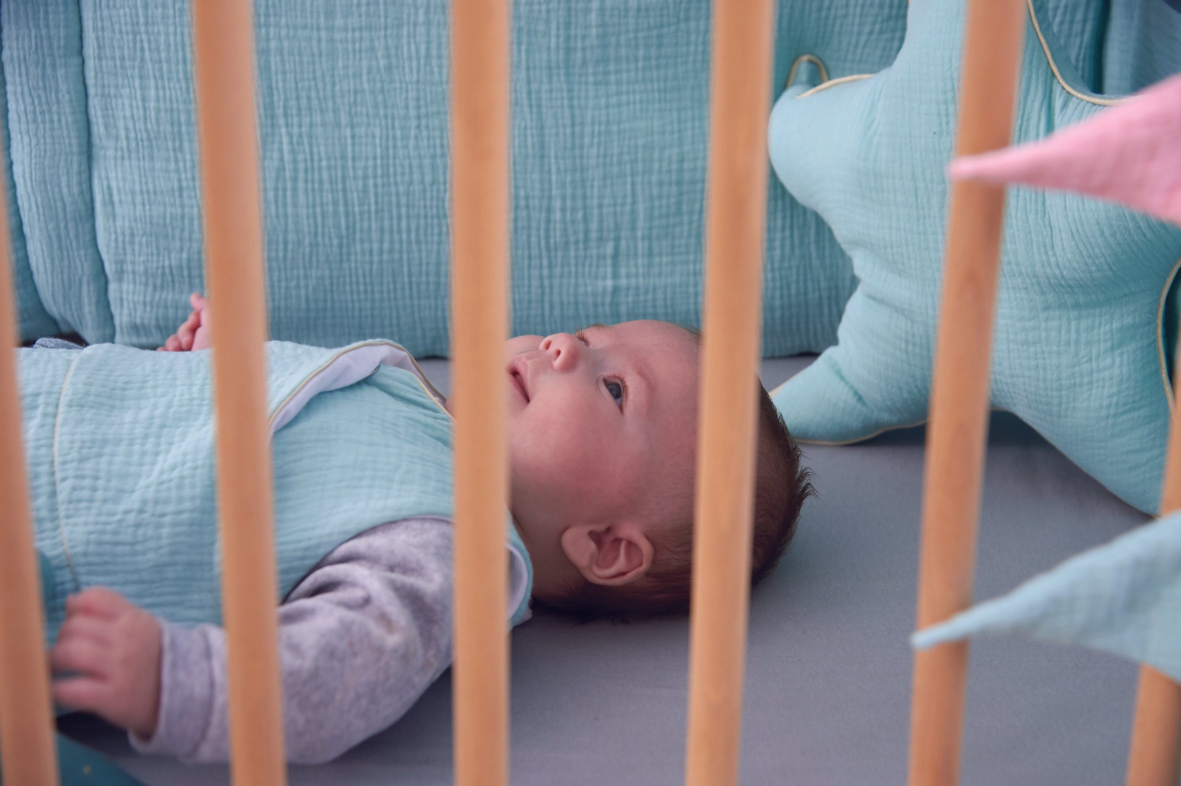 Детско Дървено легло Remi Натур Combelle --- BebeMama