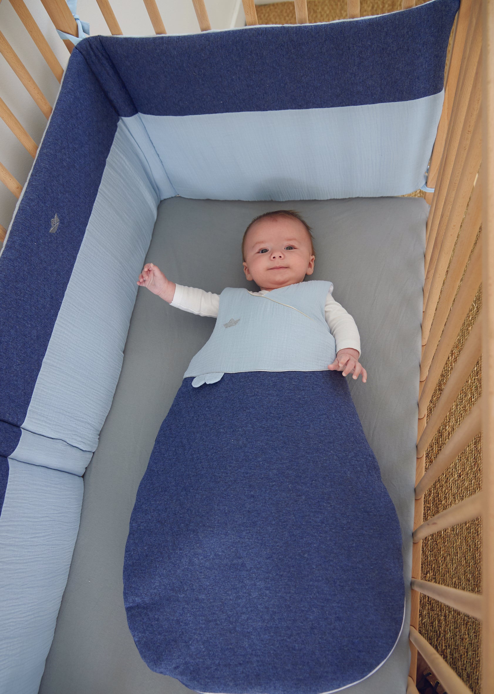 Детско Дървено легло Remi Натур Combelle --- BebeMama