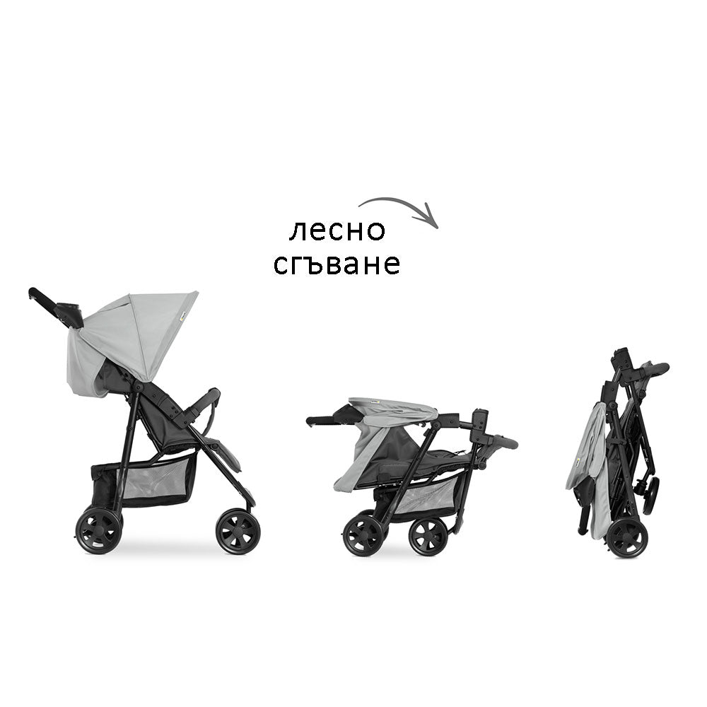 Hauck Citi Neo 3 Grey háromkerekű babakocsi