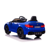 Ел. Кола Bmw M5 Синя,evaгуми,коженa Chipolino