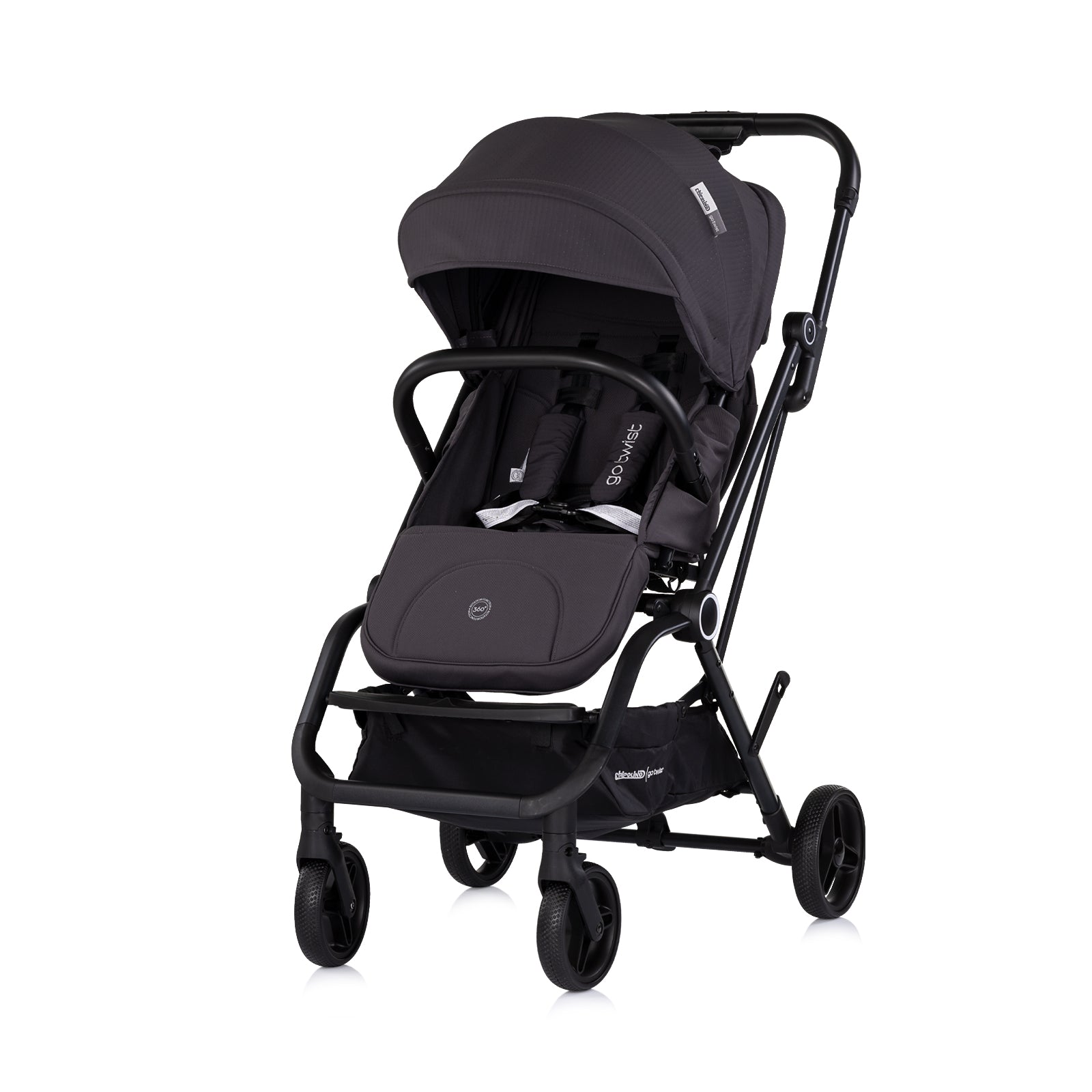 Детска Количка С 360 "go Twist" Т. Сиво Chipolino