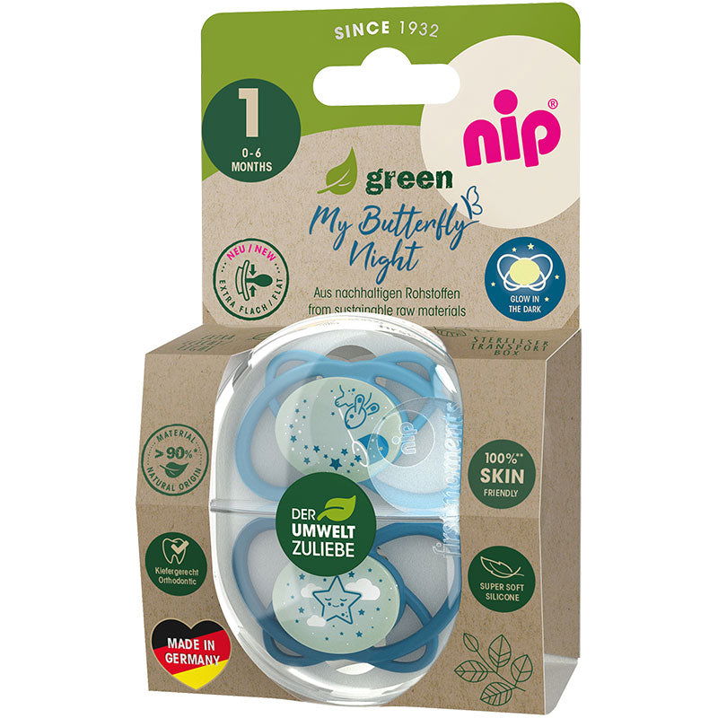 31624 Залъгалка Син Заек ,Звезда Силикон 0-6M. --- BebeMama