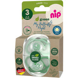 31626 Залъгалка Green Силикон 16-32M. 2 Бр.Зелен --- BebeMama