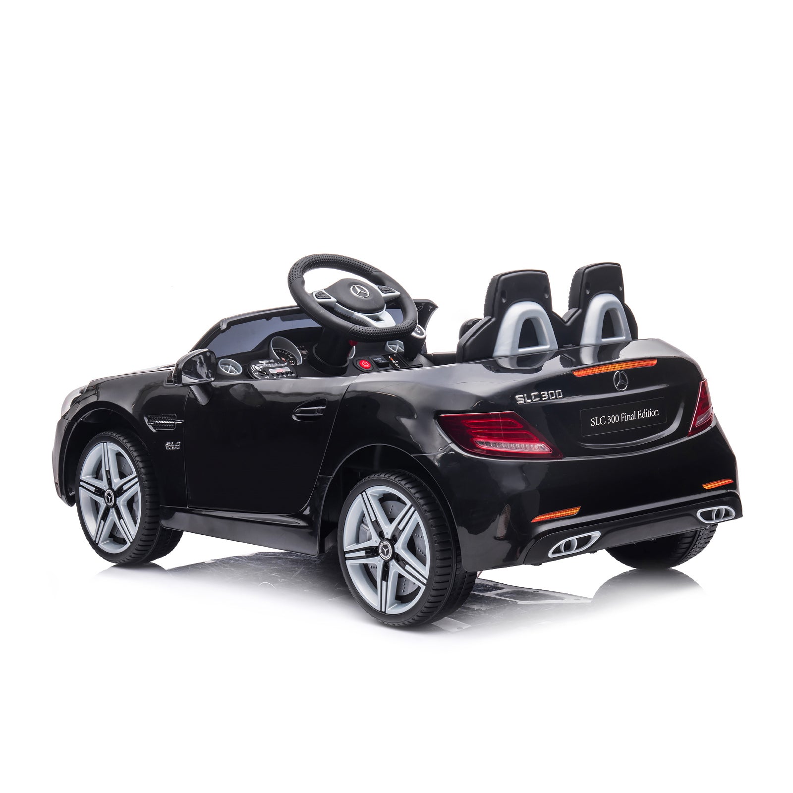 Ел. Кола Mercedes Benz Slc300 Lux Черна Chipolino