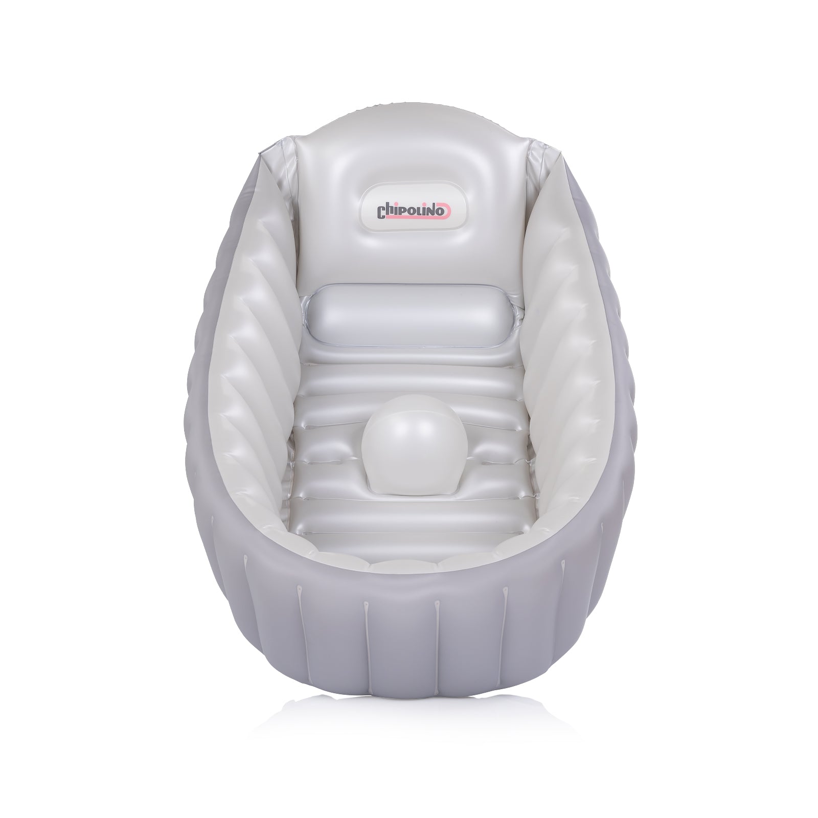 Ваничка С Помпа Baby Cloud Сива Chipolino
