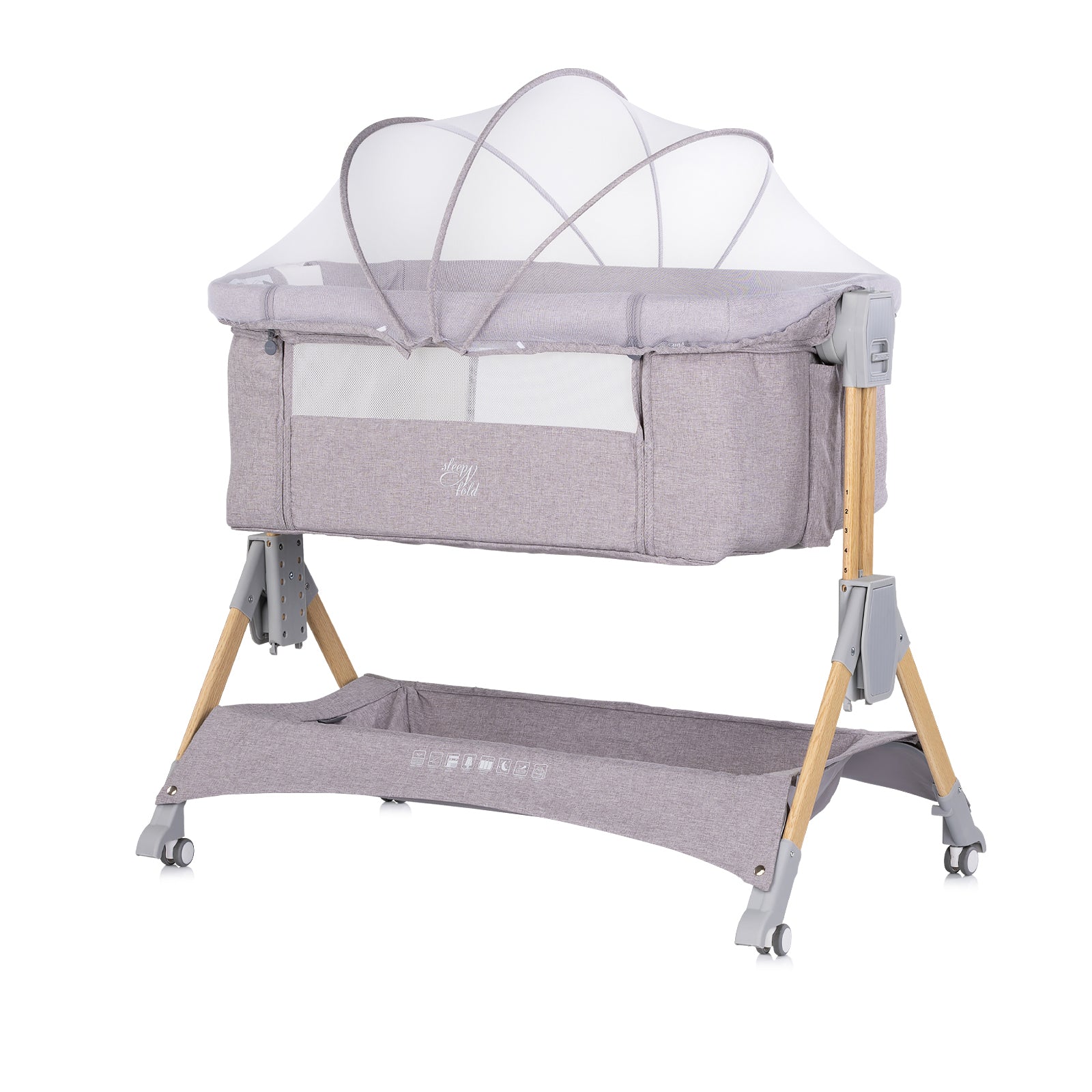 Сгъваема Кошарка Sleepnfold Платина Chipolino