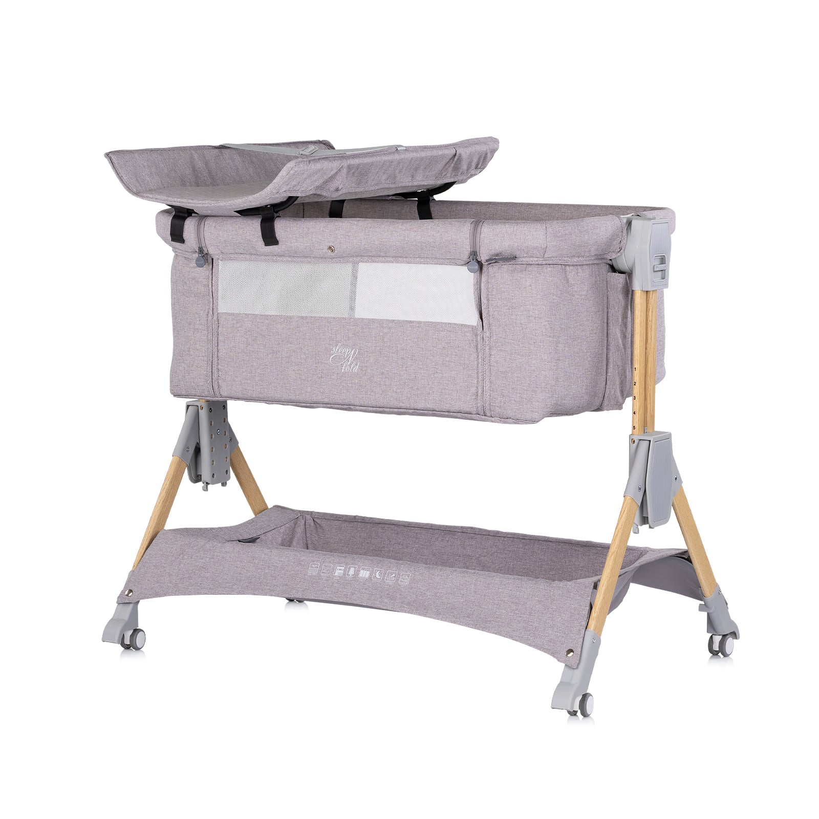 Сгъваема Кошарка Sleepnfold Платина Chipolino