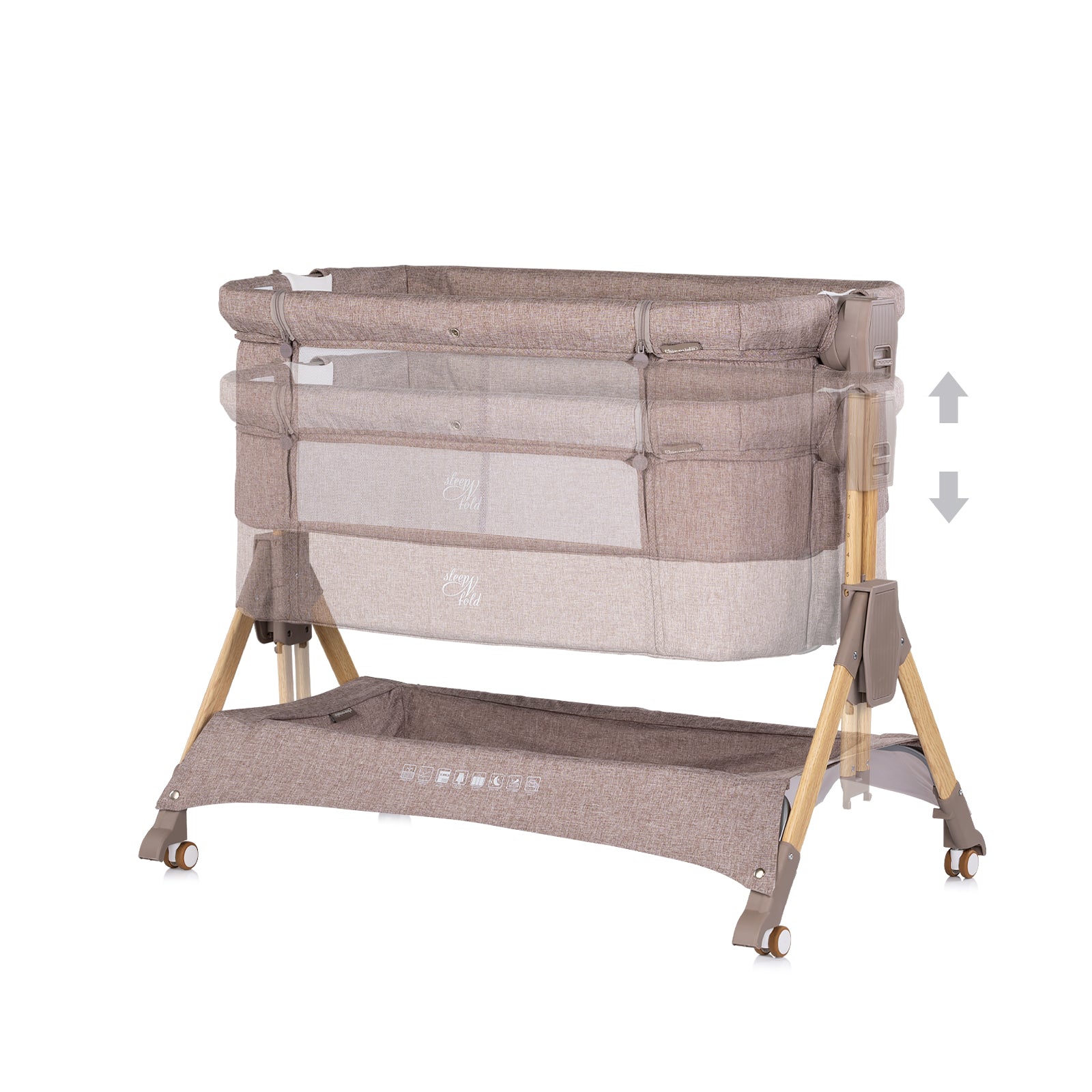 Сгъваема Кошарка Sleepnfold Лате Chipolino