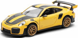 Метален Точен Модел Кола 1:32 Porsche 911 Gt2 Rs Wp Засилване С Издърпване Назад Отваряеми Врати
