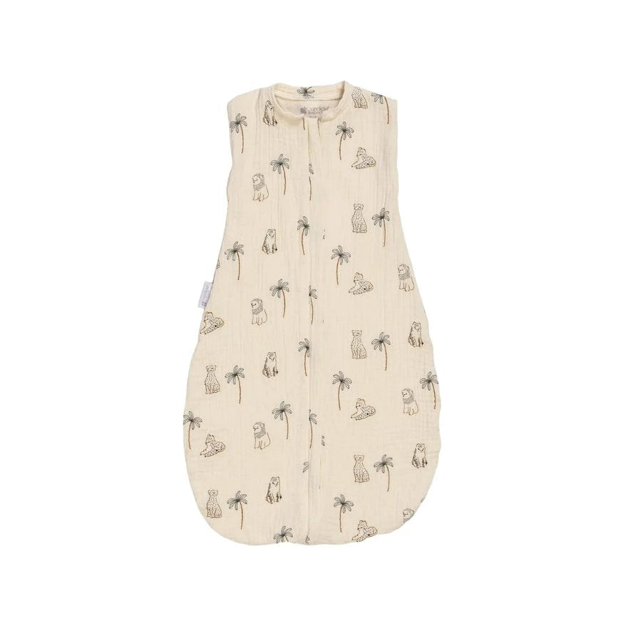 Scutec și sac de dormit antistres 2 în 1 0-3 luni Léo și Maya - 65 cm Candide