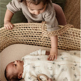 Scutec și sac de dormit antistres 2 în 1 0-3 luni Léo și Maya - 65 cm Candide